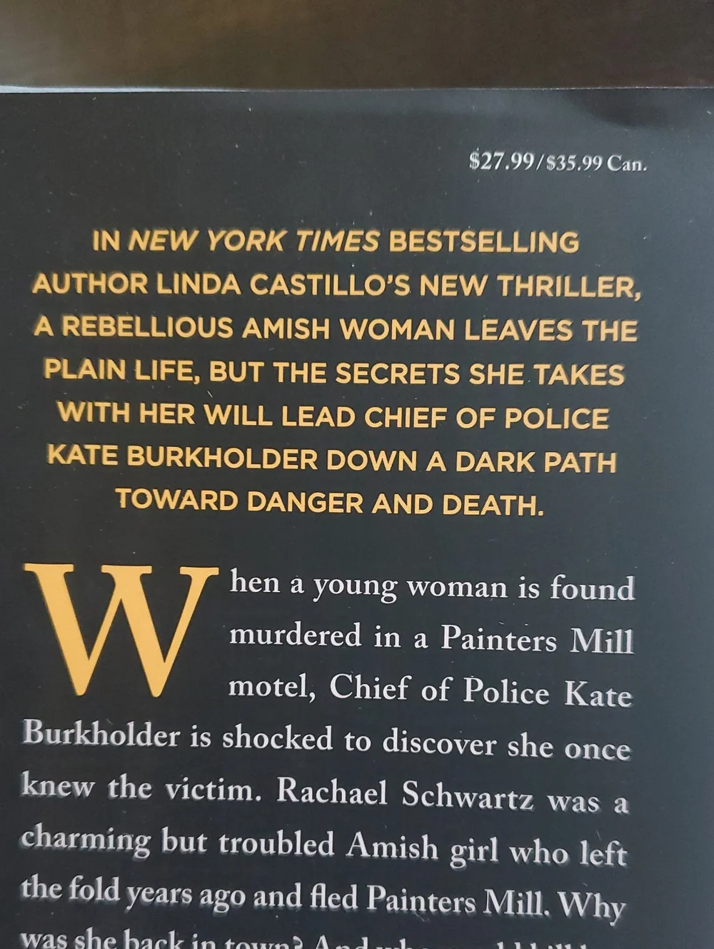 Adult Fiction Book